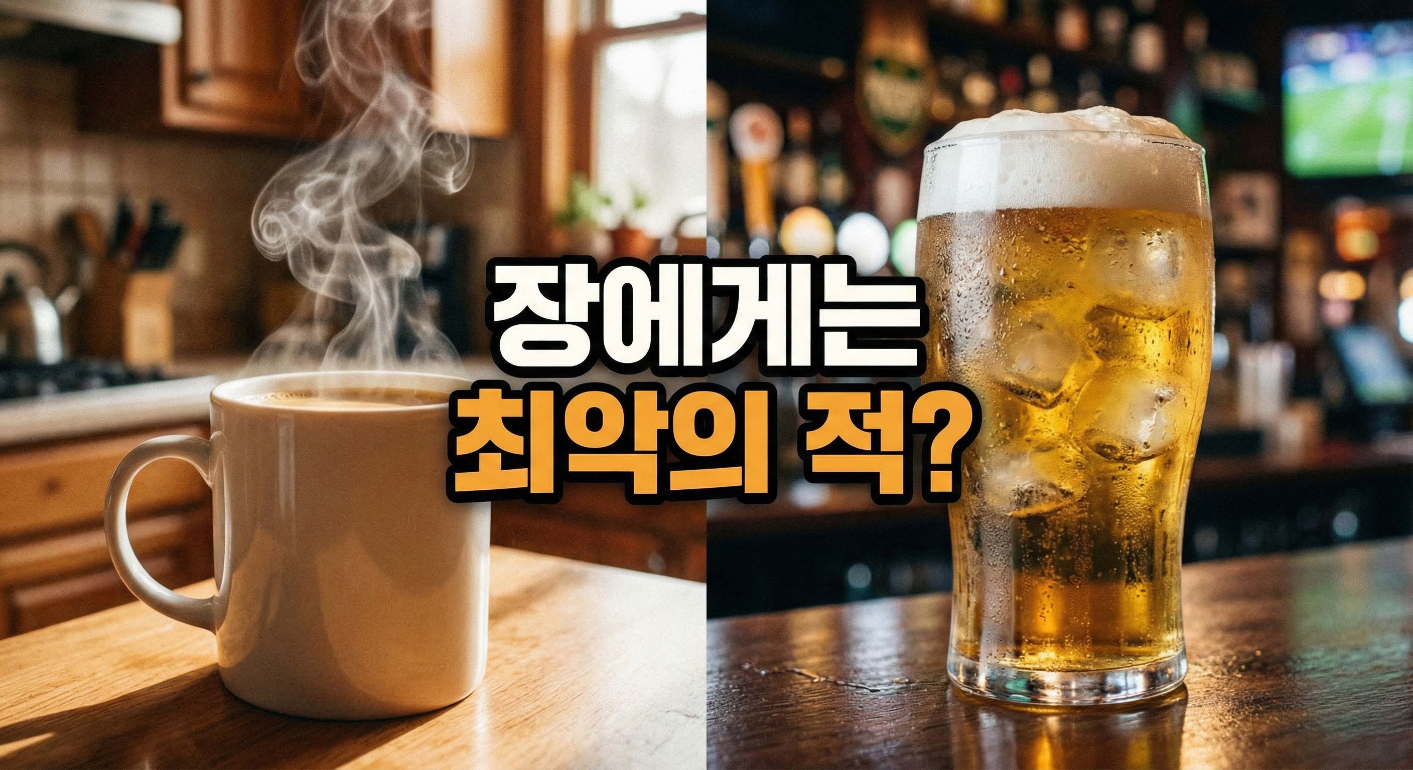 믹스커피 마시면 바로 화장실 가는 이유?