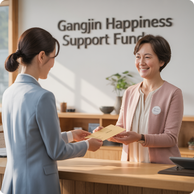 강진군 군민행복지원금 신청 이미지