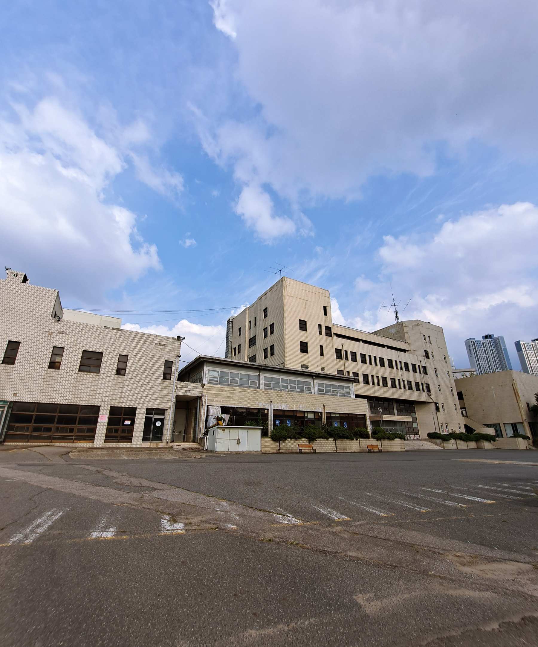 학생회관,예체능관,체육관