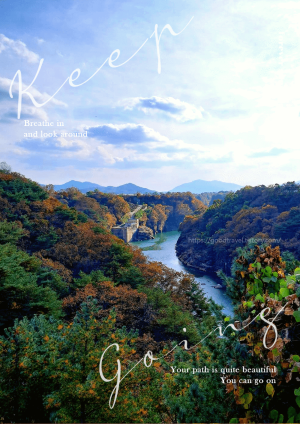 철원한탄강 주상절리 드르니 순담매표소 비교