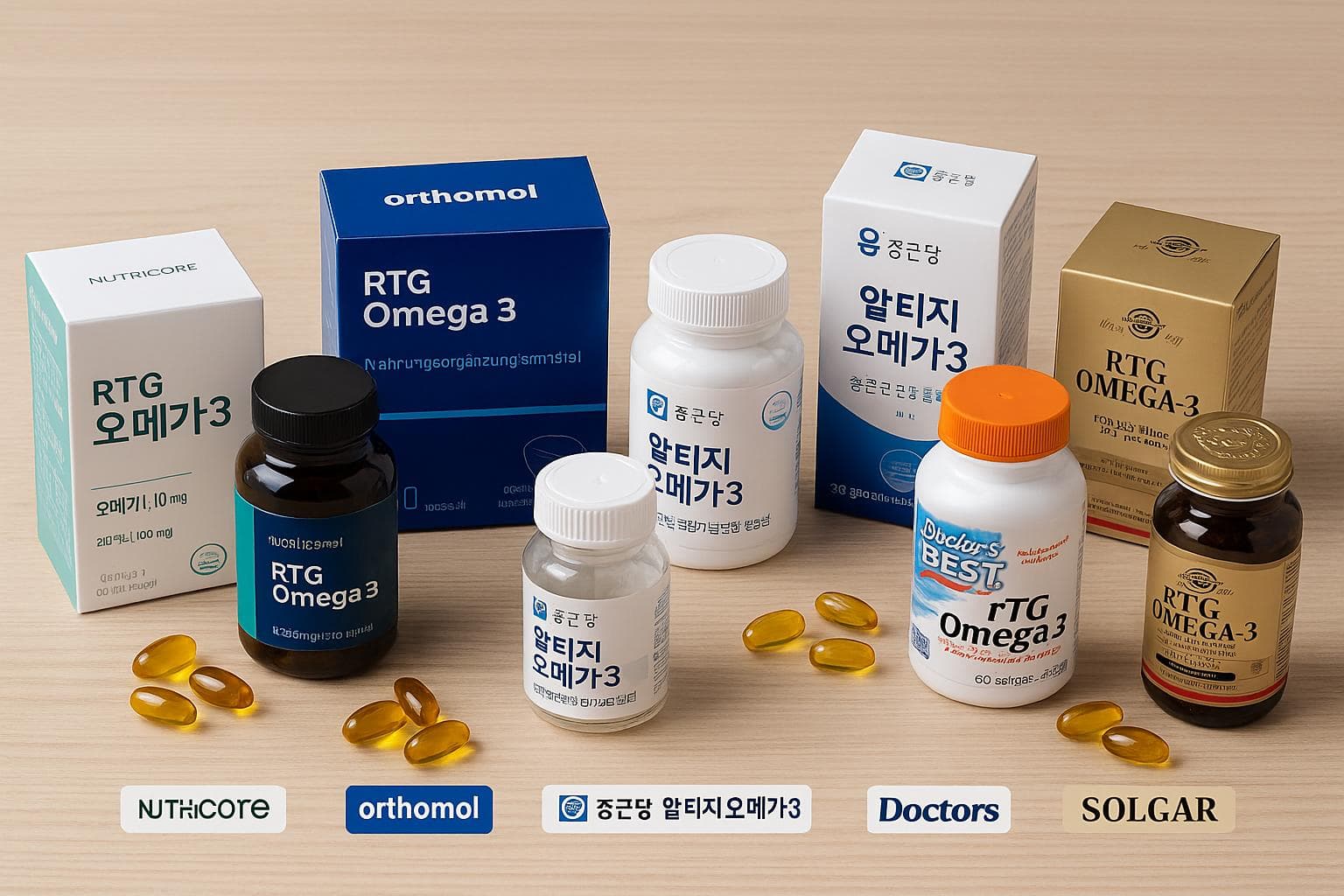 RTG 오메가3 제품 추천 5, 흡수율과 성분으로 비교해본 후기