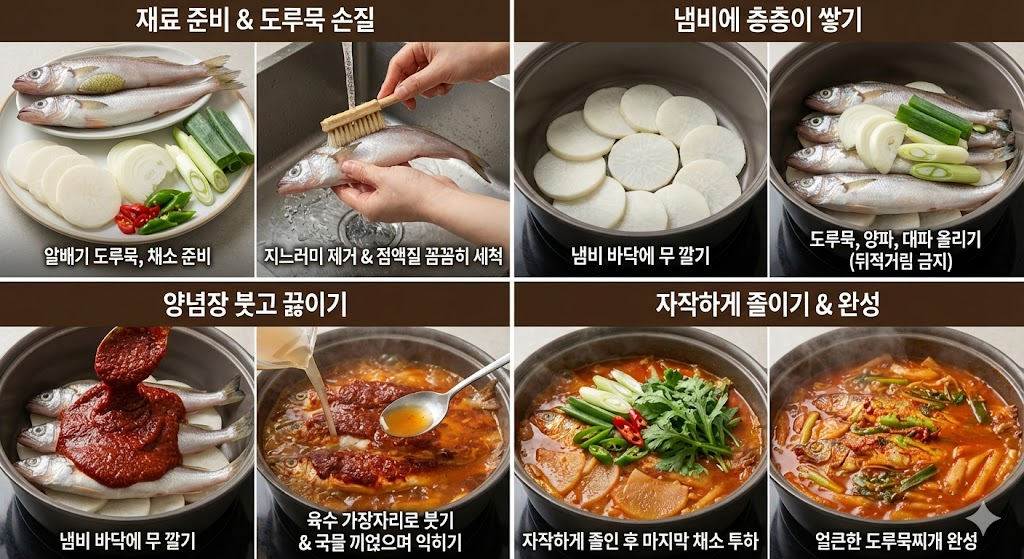 도루묵조림 황금레시피