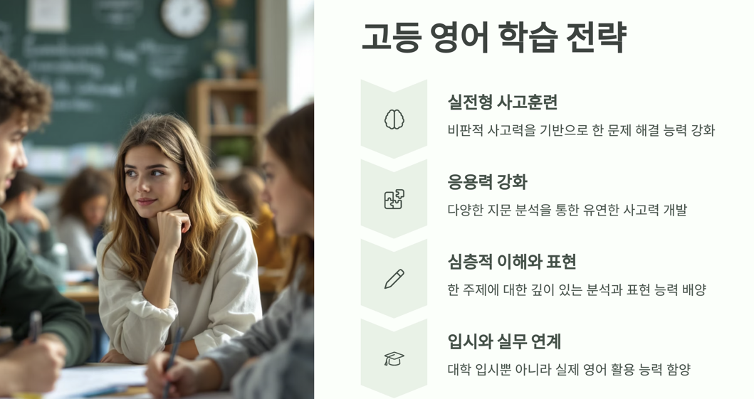 고등 영어 학습 전략
