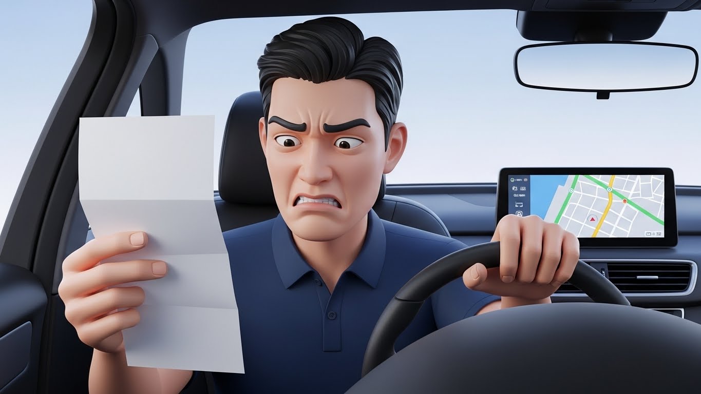 내비게이션 안내 핑계&amp;#44; 통할까?