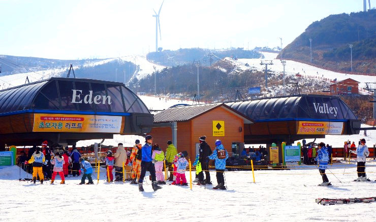 에덴밸리 튜브 눈썰매장