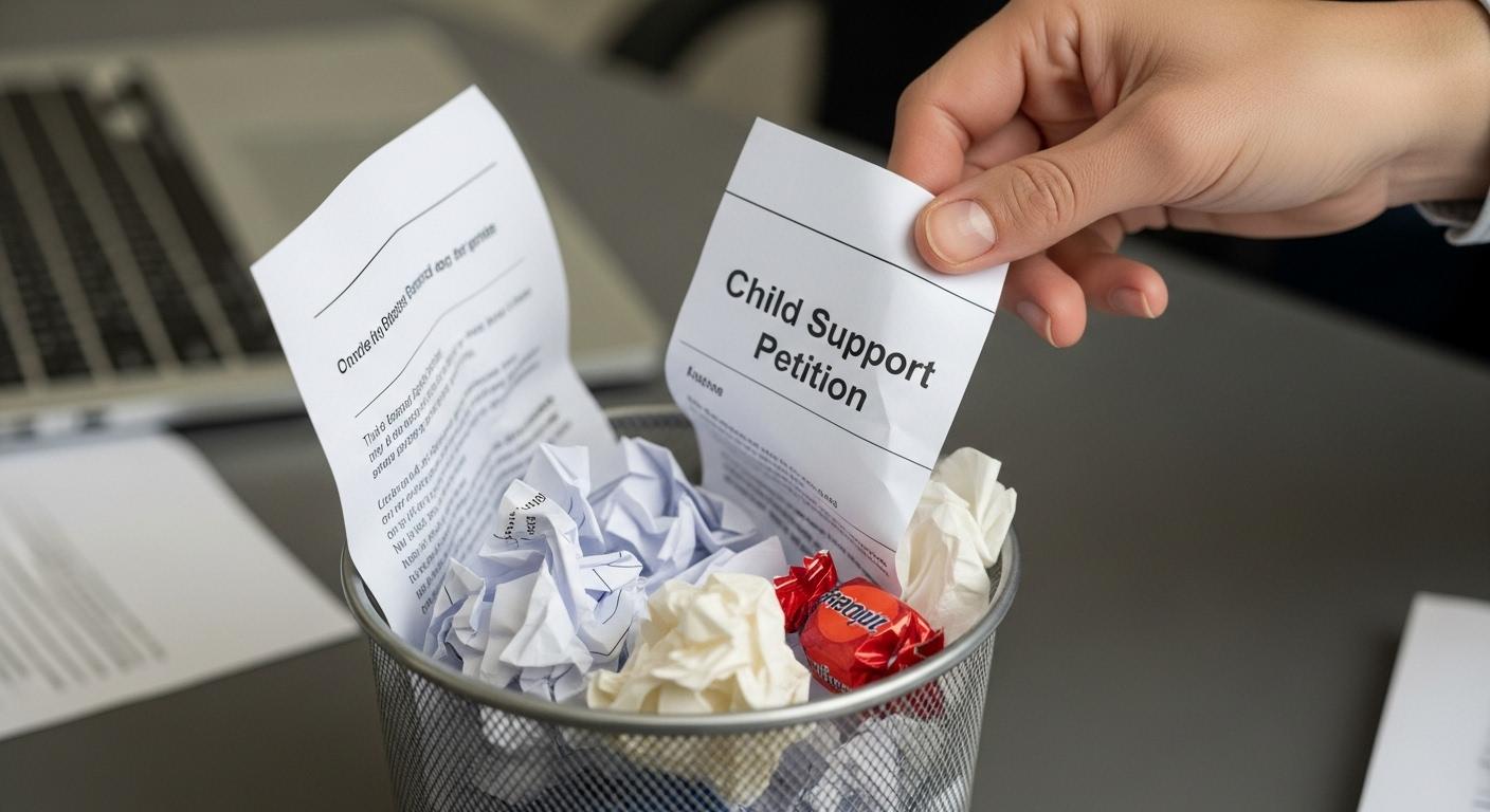 양육비 소송 취하