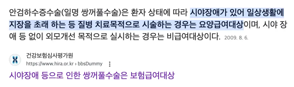 안검하수증-관련-건강보험-급여기준-문구