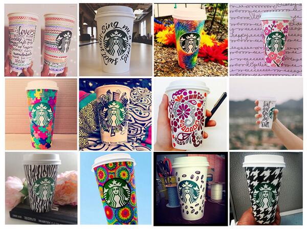 Starbucks' Customizing Campaign to Make My Own Cup