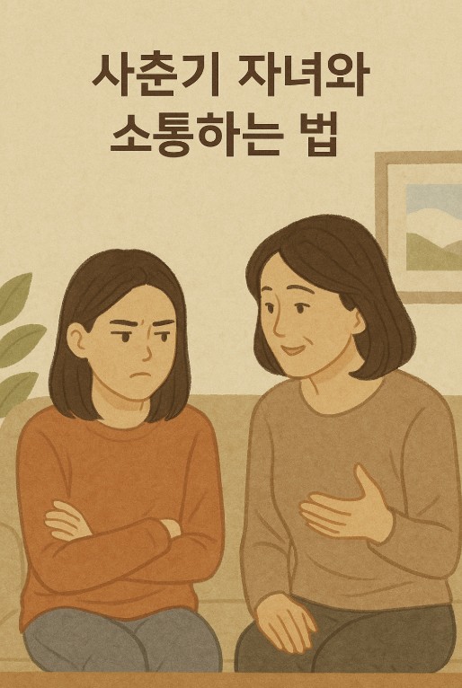 사춘기 자녀와 소통하는 법 사진