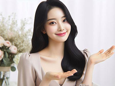 안내 하는 여성