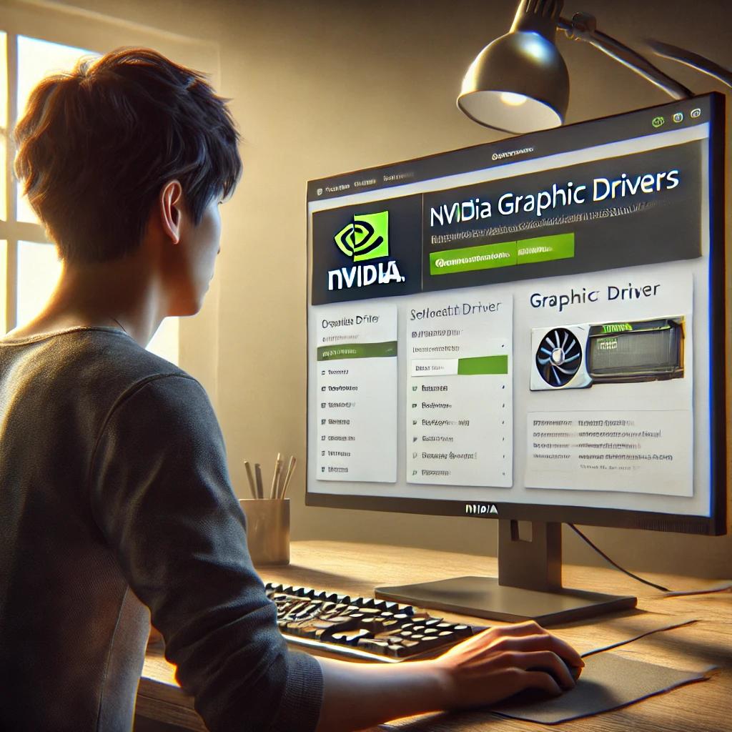 엔비디아 그래픽 드라이버 다운로드