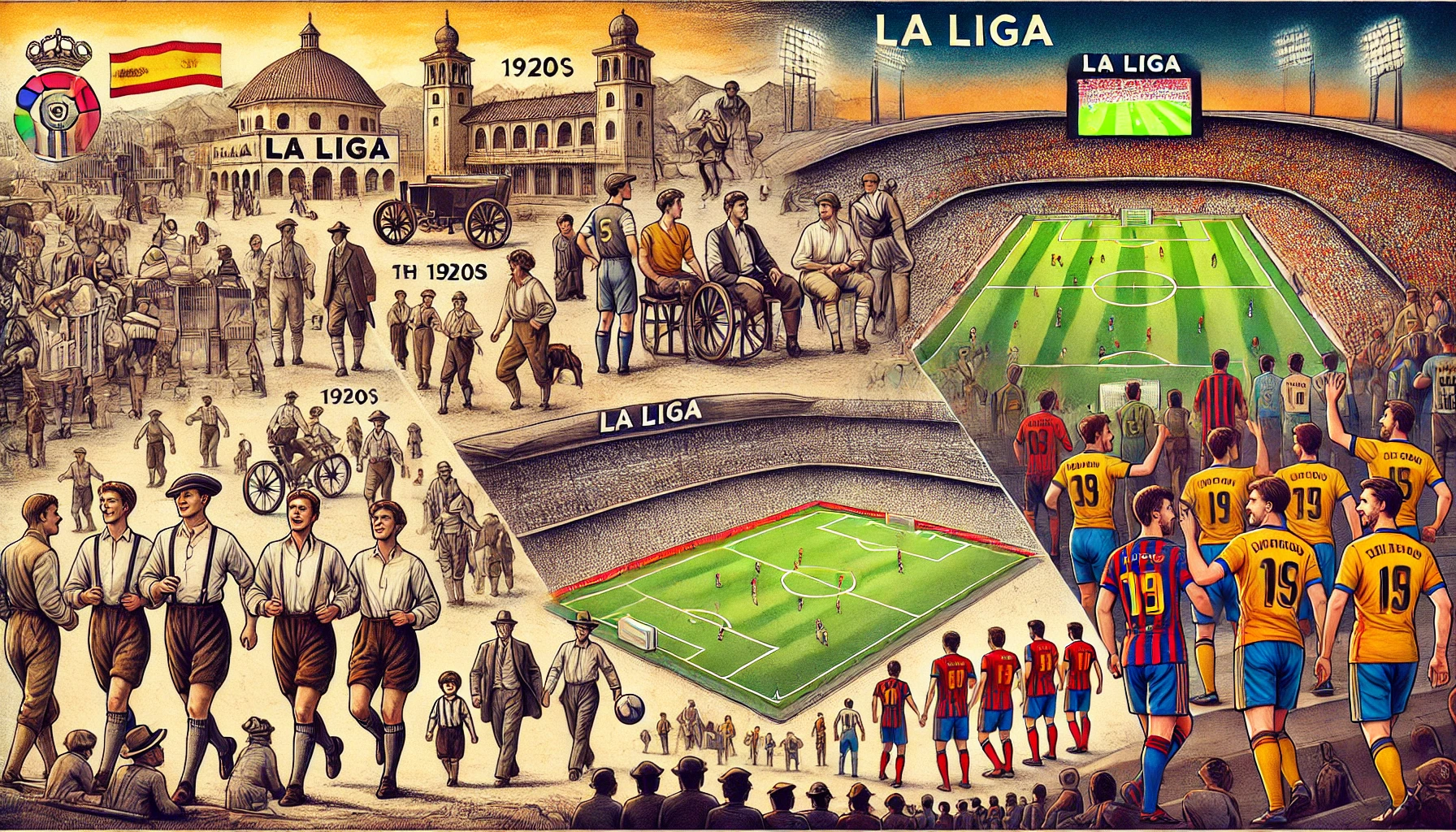 스페인 라리가의 역사