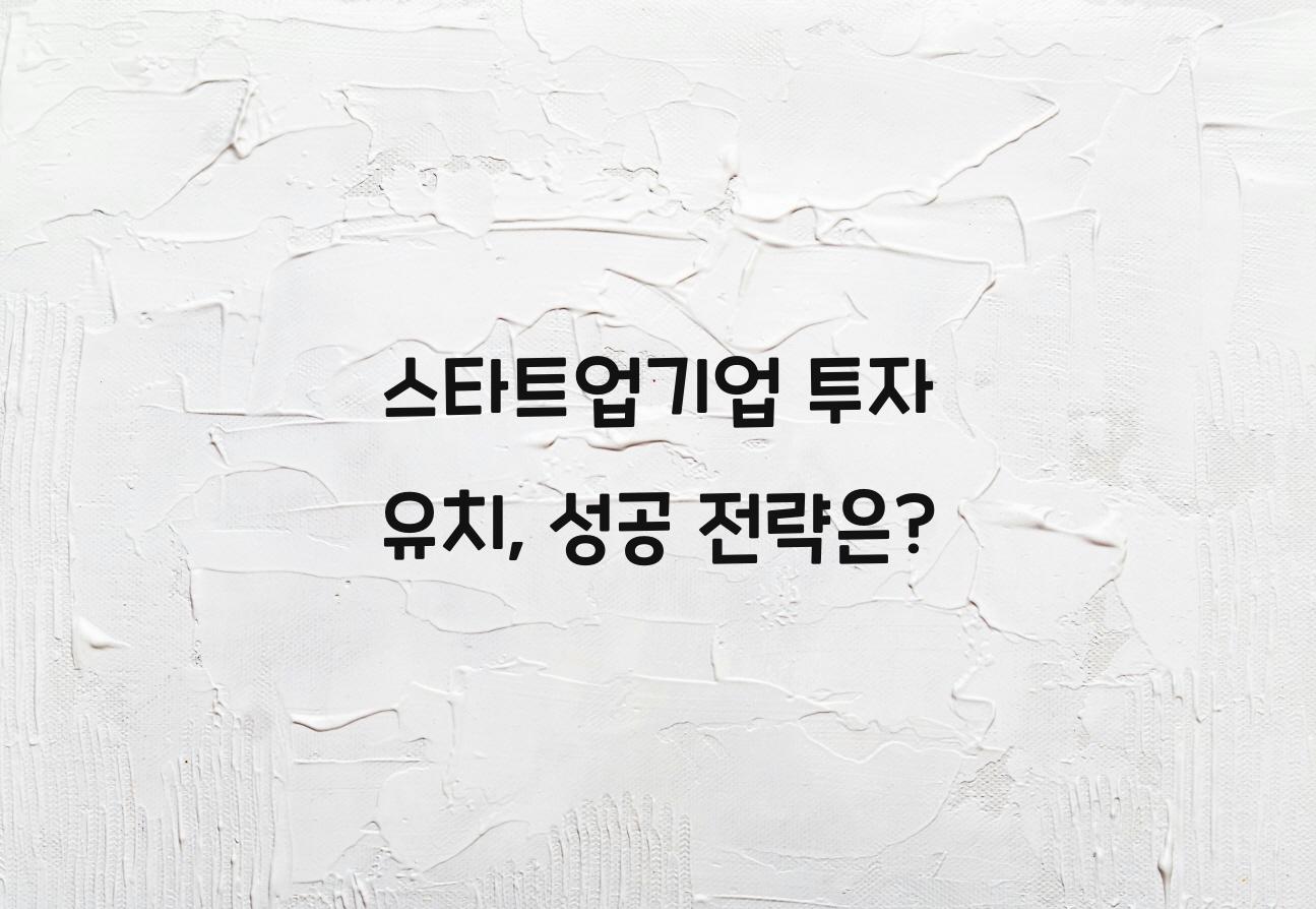 스타트업기업