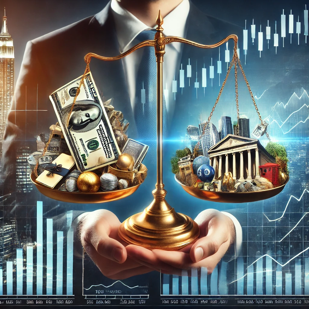 글로벌 경제 위기 대비 투자 전략과 관련된 이미지