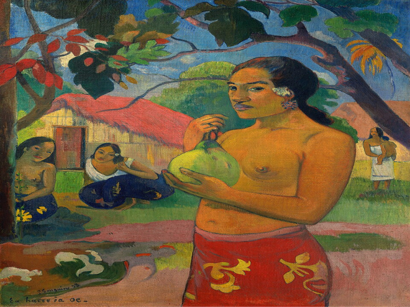 과일을 든 여인 (Woman with a Fruit)