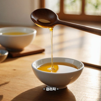 공복에 참기름 한스푼