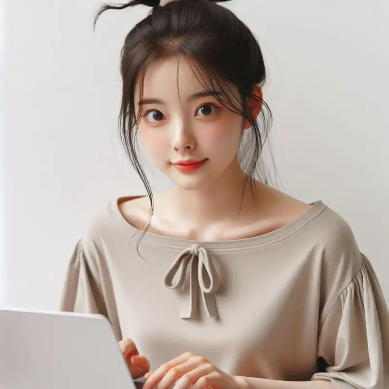 srt-예매-시간-변경-방법을-알아보는-여성의-모습