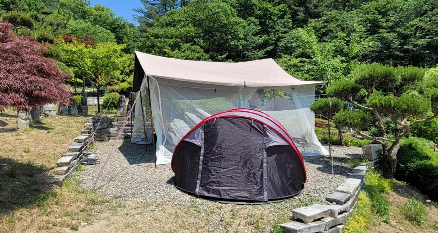 경기도 포천 수목원 프로방스 캠핑장 