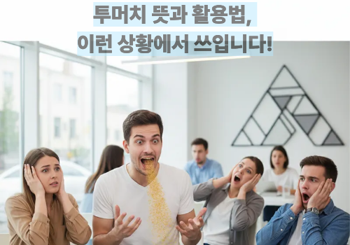 투머치 뜻과 활용법, 이런 상황에서 쓰입니다!