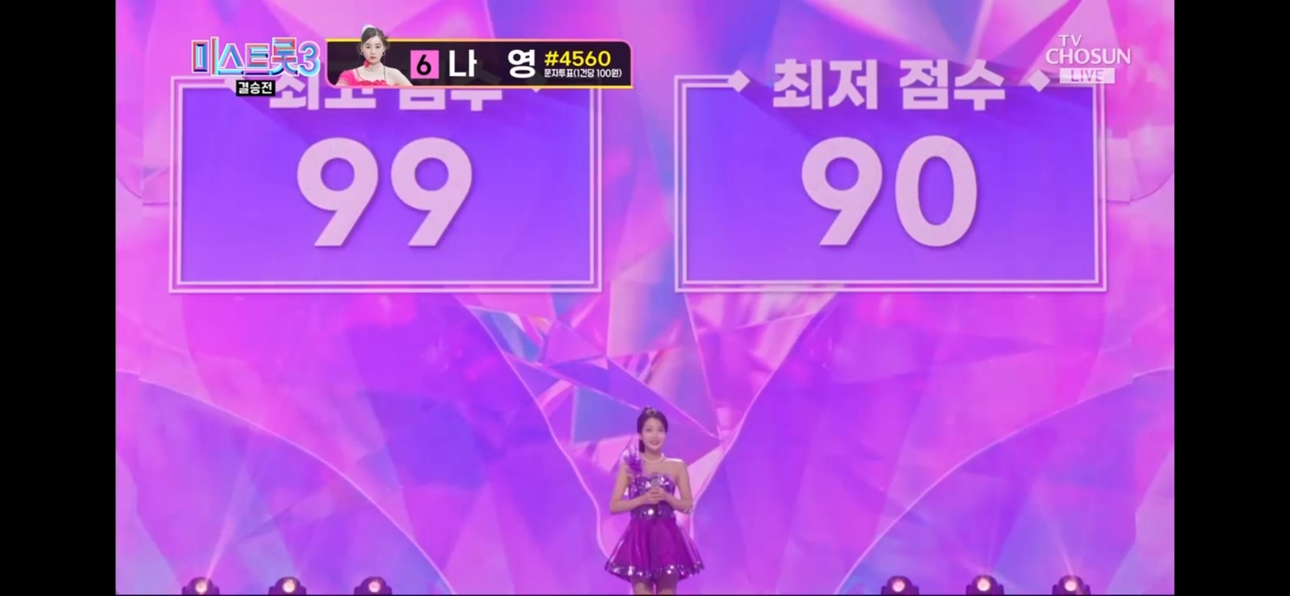 미스트롯 3 진 선 미 결과 결승곡 순위