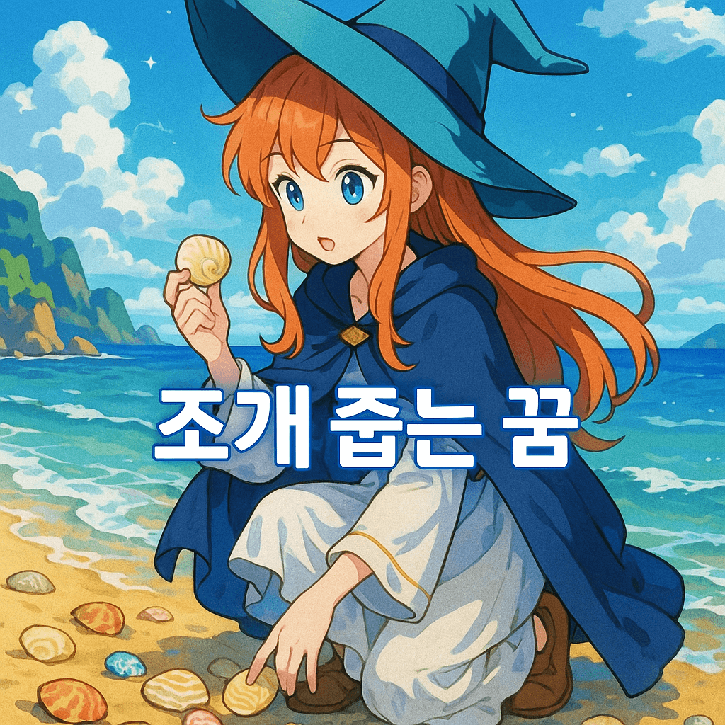 조개 줍는 꿈 해몽