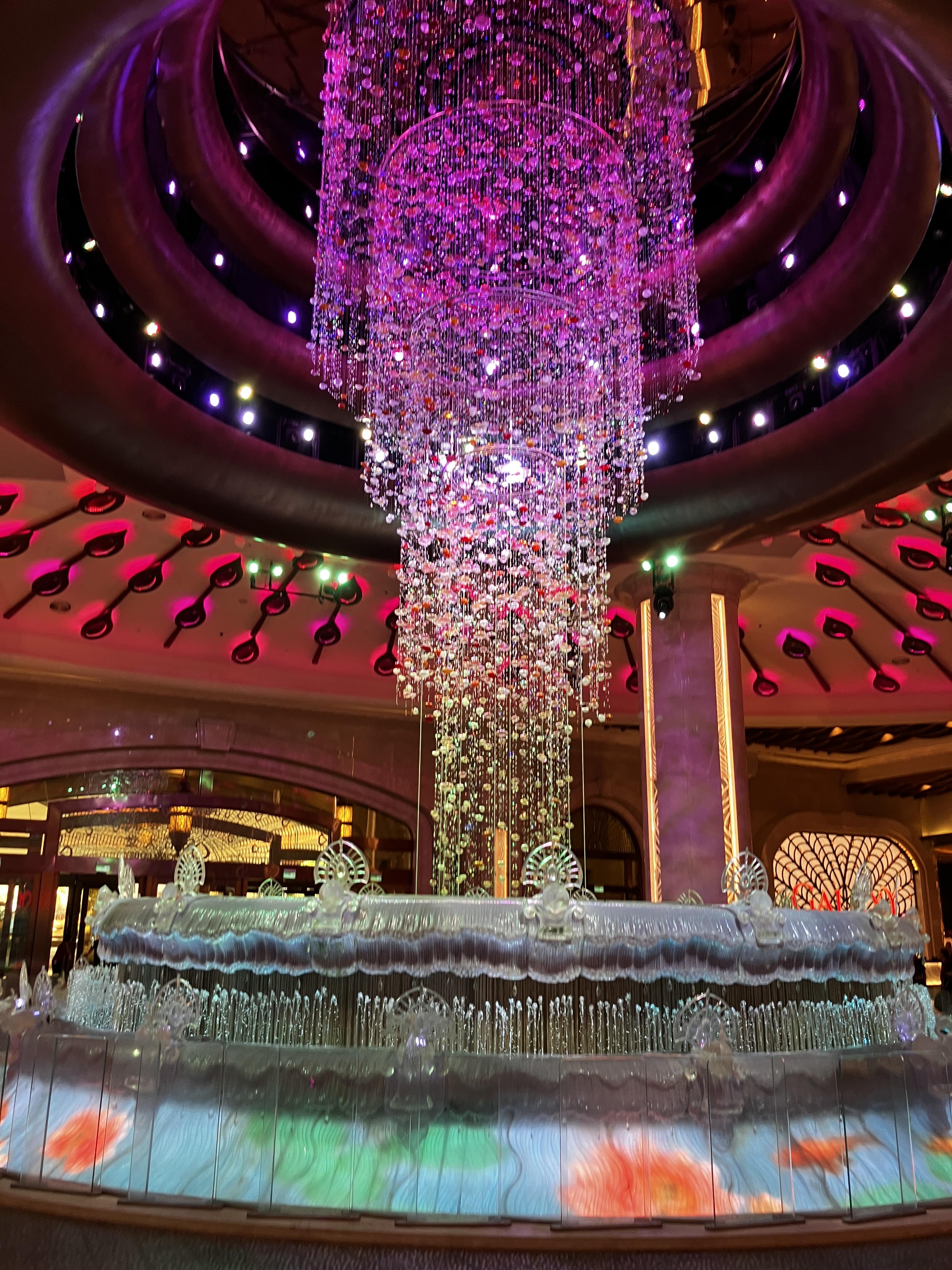 갤럭시 호텔 분수대