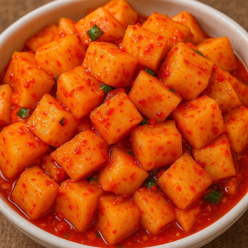 깍두기 맛있게 담는법