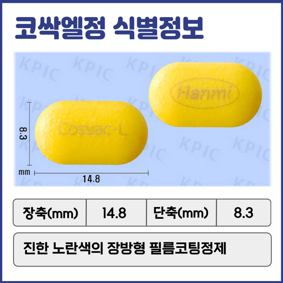 코싹엘정 식별정보