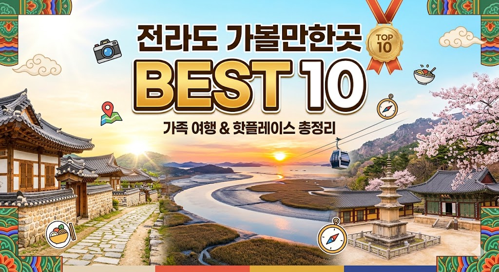 전라도 가볼만한곳 베스트10
