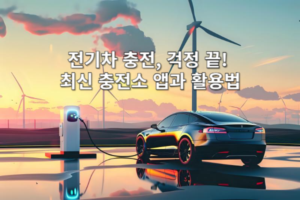 전기차 충전, 걱정 끝! 최신 충전소 앱과 활용법