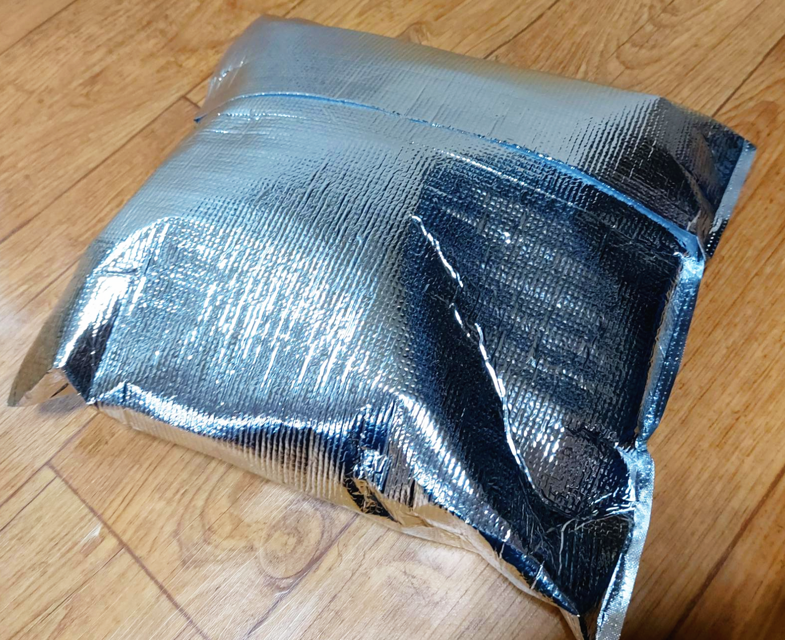 반올림피자샵 보온 포장