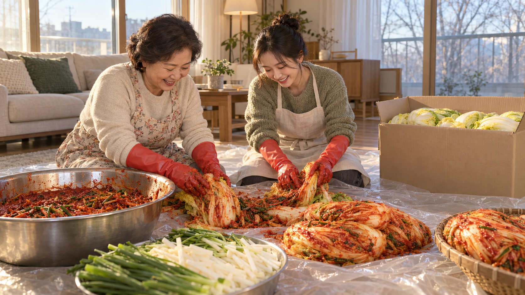 절임배추 20kg 몇 포기? 4인 가족 김장 양과 비용 계산