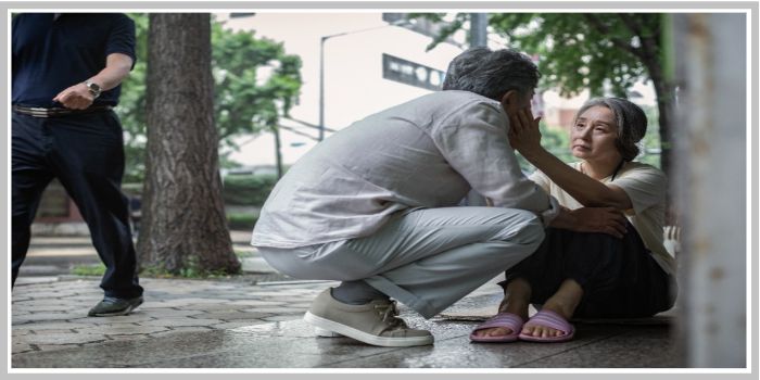 치매로 길을 잃은 어르신을 발견한 가족의 애절한 대면 장면