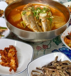 조기매운탕