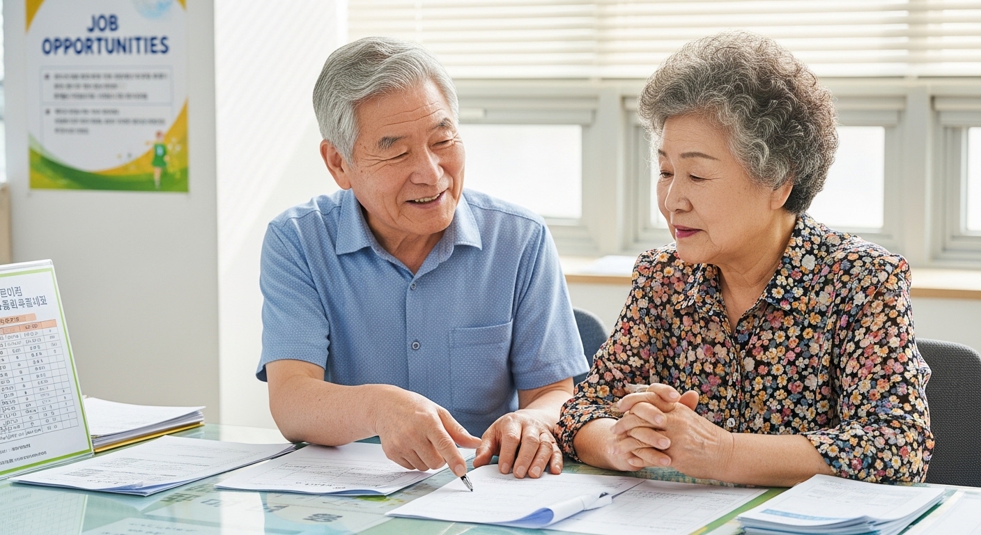 노인 일자리 대상