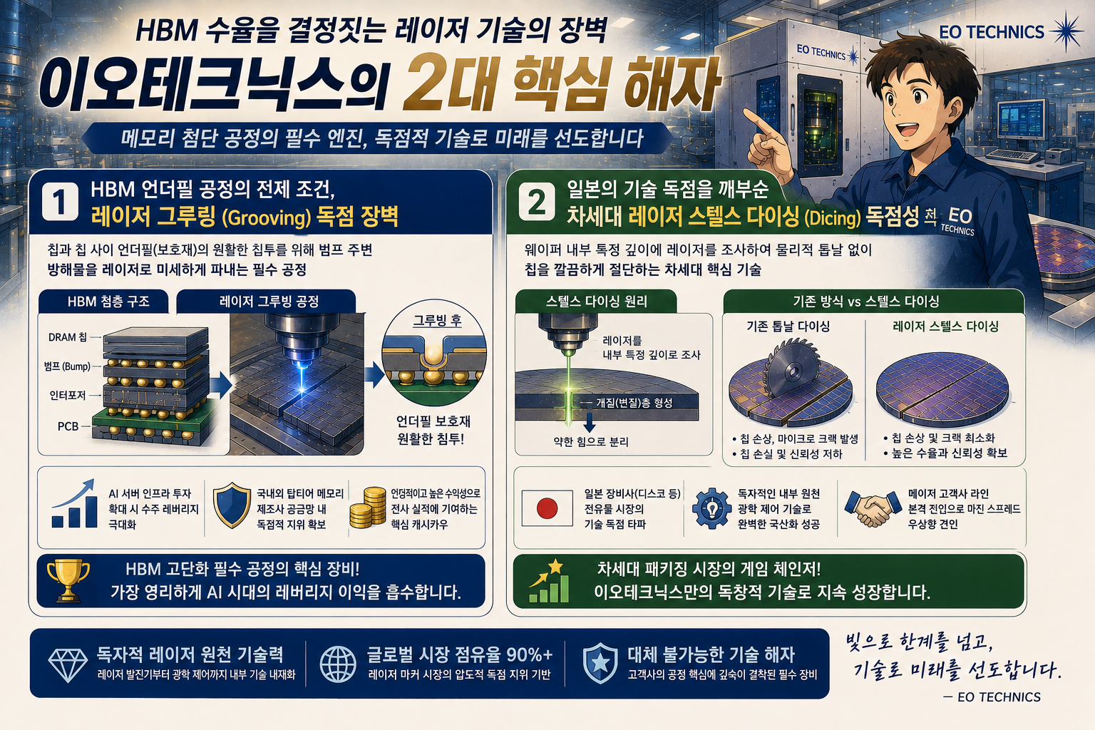 이오테크닉스 레이저 기술로 선도하는 미래