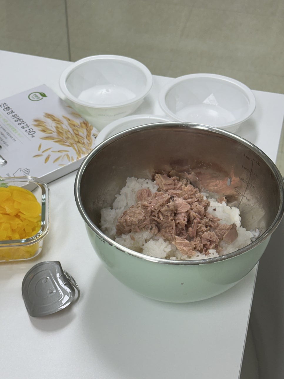 참치주먹밥 재료