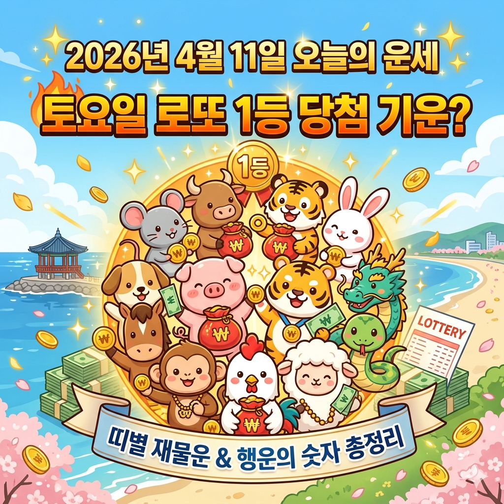 4월11일 오늘의 운세