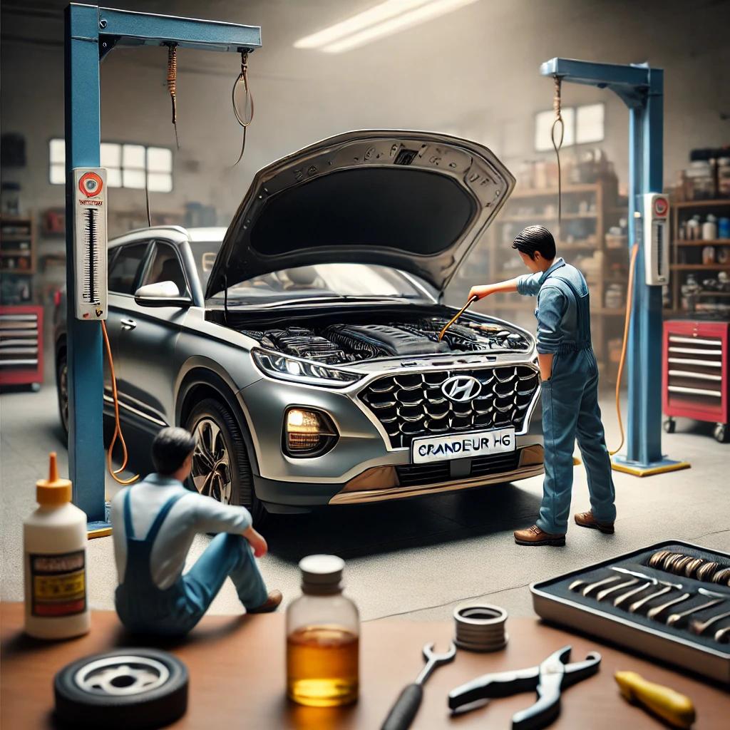 그랜져hg 엔진오일 소모