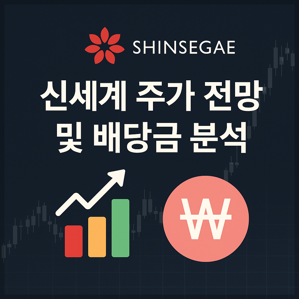 신세계 주가 전망 및 배당금 분석