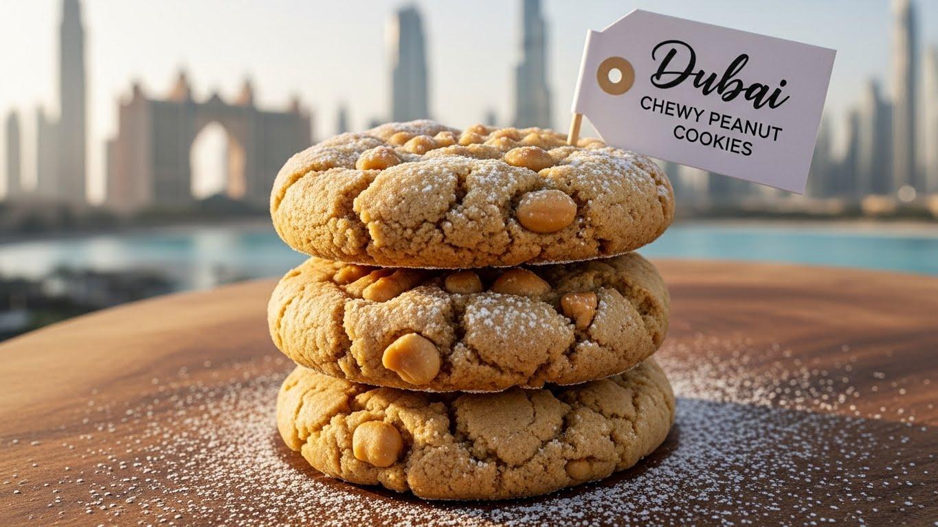 두바이쫀득쿠키 땅콩