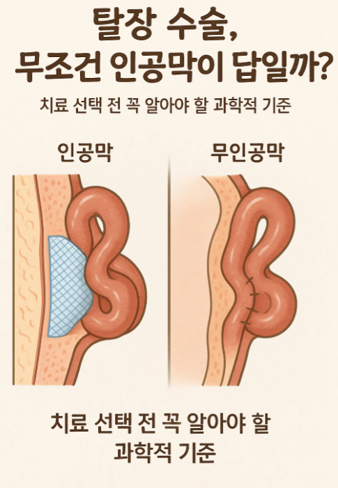 탈장 치료 선택 전 꼭 알아야 할 과학적 기준