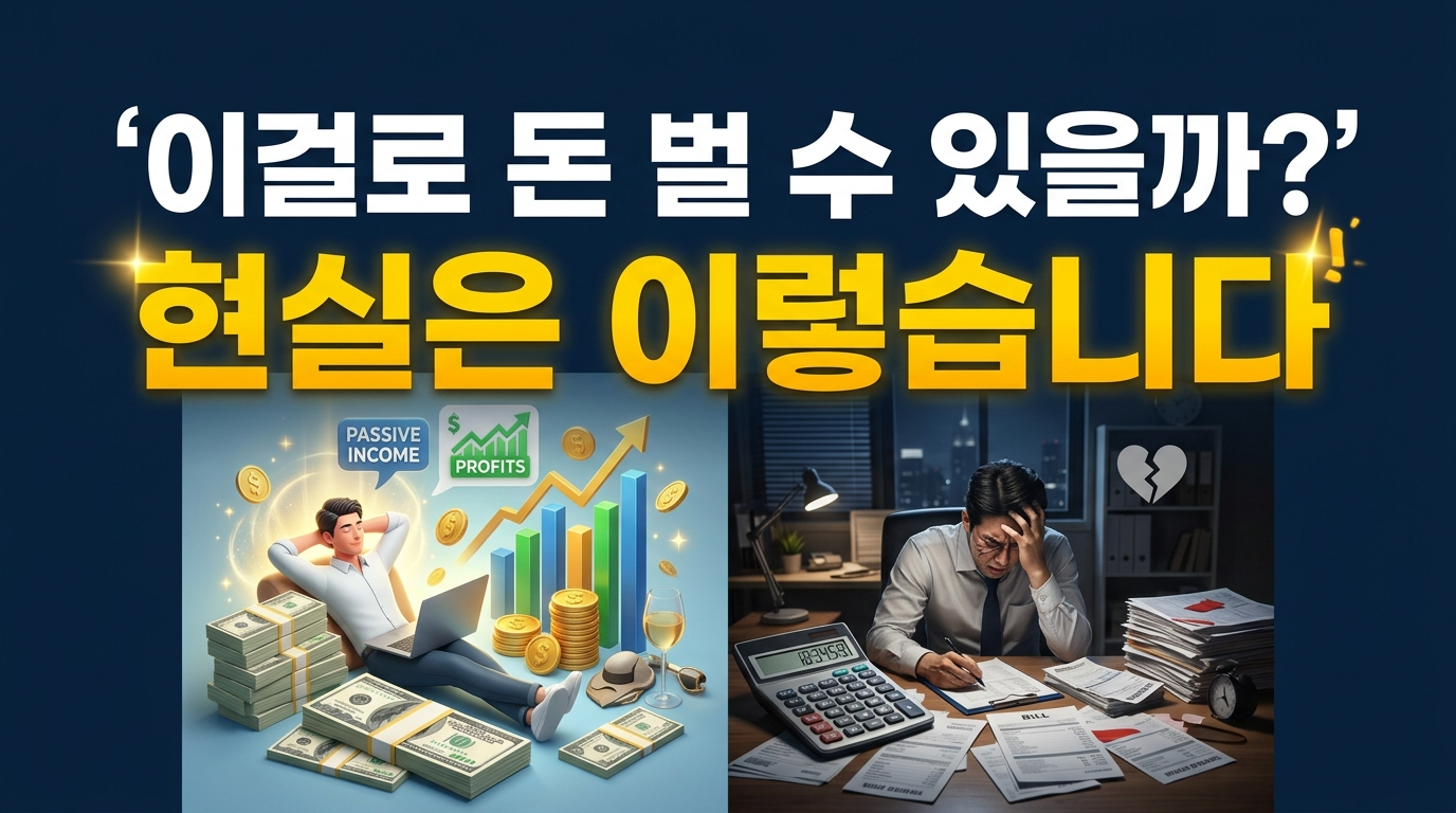 전원주택 돈 벌수 있는 현실적 상황