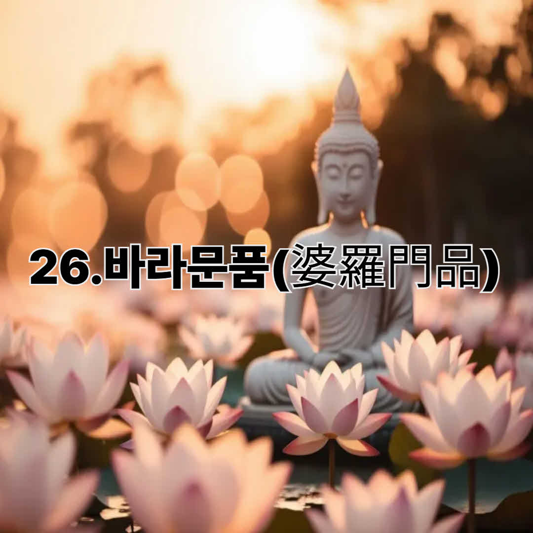 婆羅門品(바라문품)