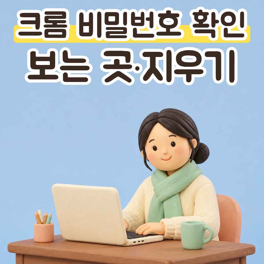 서재 책상에서 노트북 앞에 앉아 미소 짓는 성글이