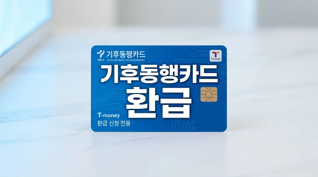 기후동행카드 환급 신청 방법 페이백 받는 법 총정리