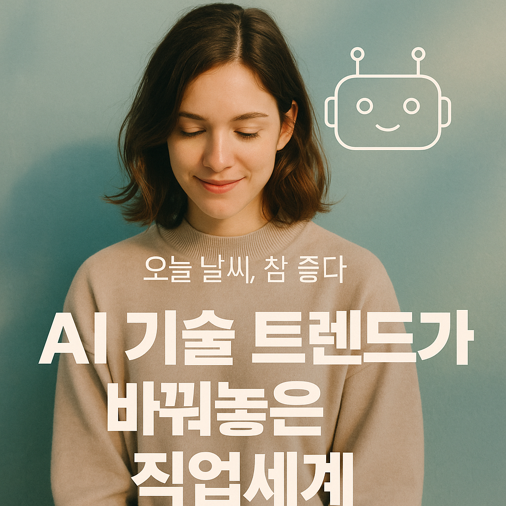 AI 기술 트렌드가 바꿔놓은 직업세계