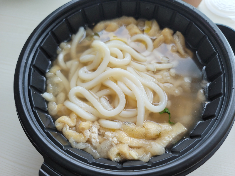 유부우동