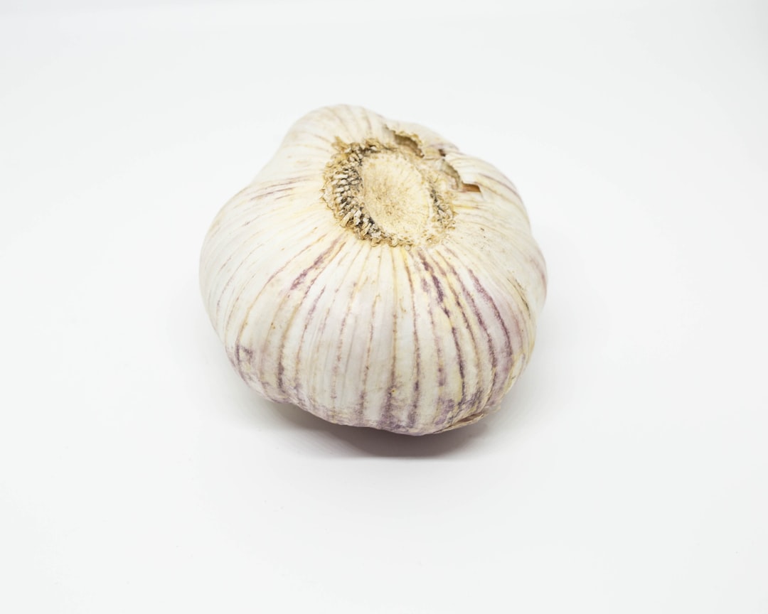 Black garlic.