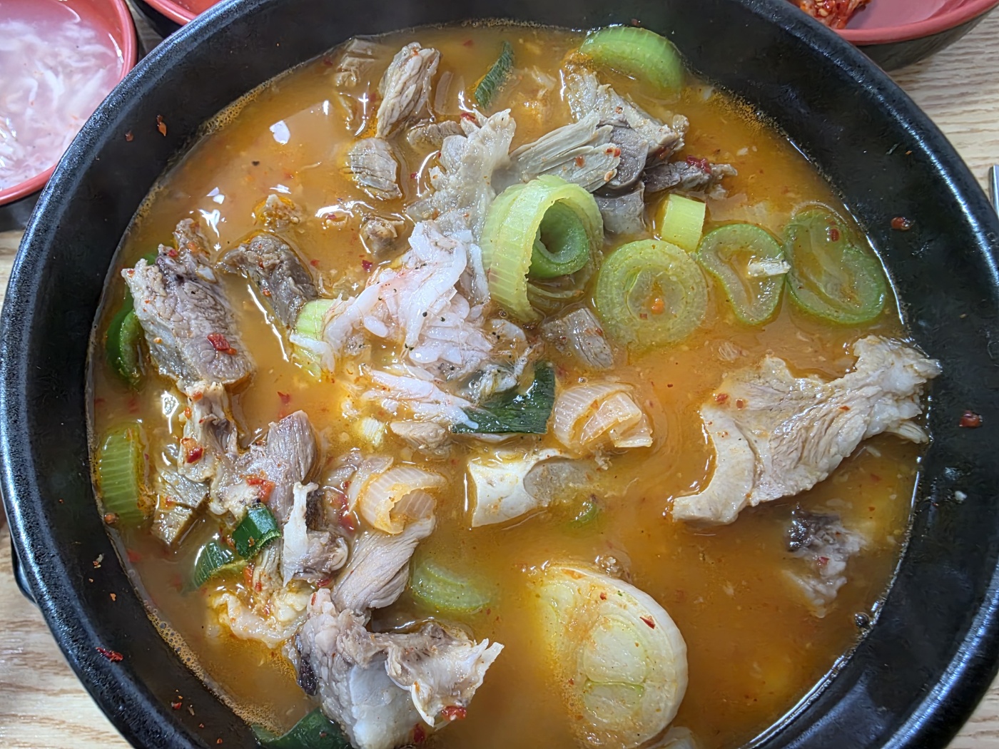 포천순대국 새우젓 간 맞추기